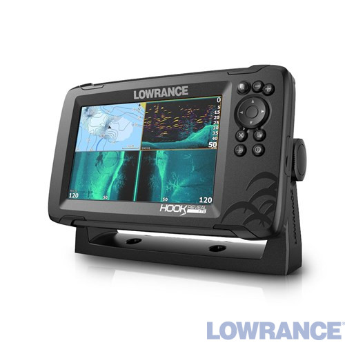 Lowrance HOOK Reveal 7 с датчиком HDI 83/200
