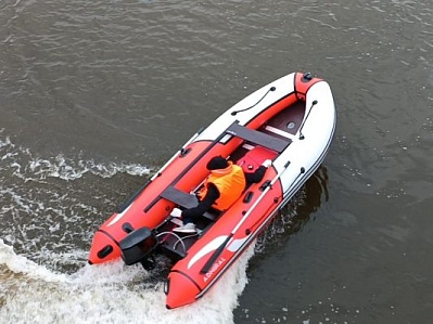 Надувная ПВХ лодка Адмирал 375S PRO Light